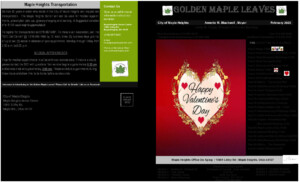 Icon of Golden Maple Leaves News Letter - 2 2023 February