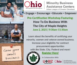 Icon of June 2, 2021 Workshop - Pre-Certification Workshop Flyer