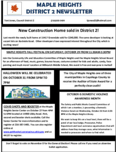 Icon of MAPLE HEIGHTS DISTRICT 2 NEWSLETTER 2022 FALL