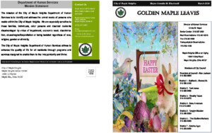 Icon of Golden Maple Leaves News Letter - 3 2024 March