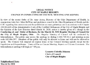 Icon of March 18, 2020 Council Packet