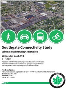 Icon of March 31, 2021 Southgate TLCI Community Meeting Flyer Updated