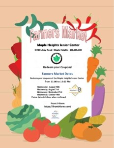 Farmers Market @ Maple Heights Senior Center
