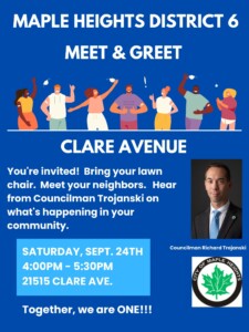 District 6 Meet and Greet- Clare Avenue @ Meet and Greet Clare Avenue