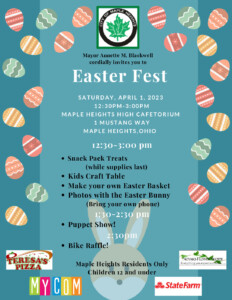 Easter Fest! @ Maple Heights High School Cafetorium