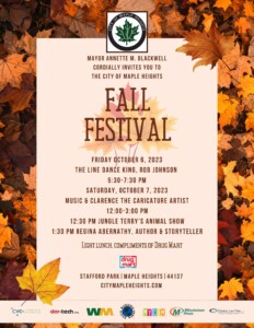 2023 FALL FEST @ Stafford Park | Maple Heights | Ohio | United States