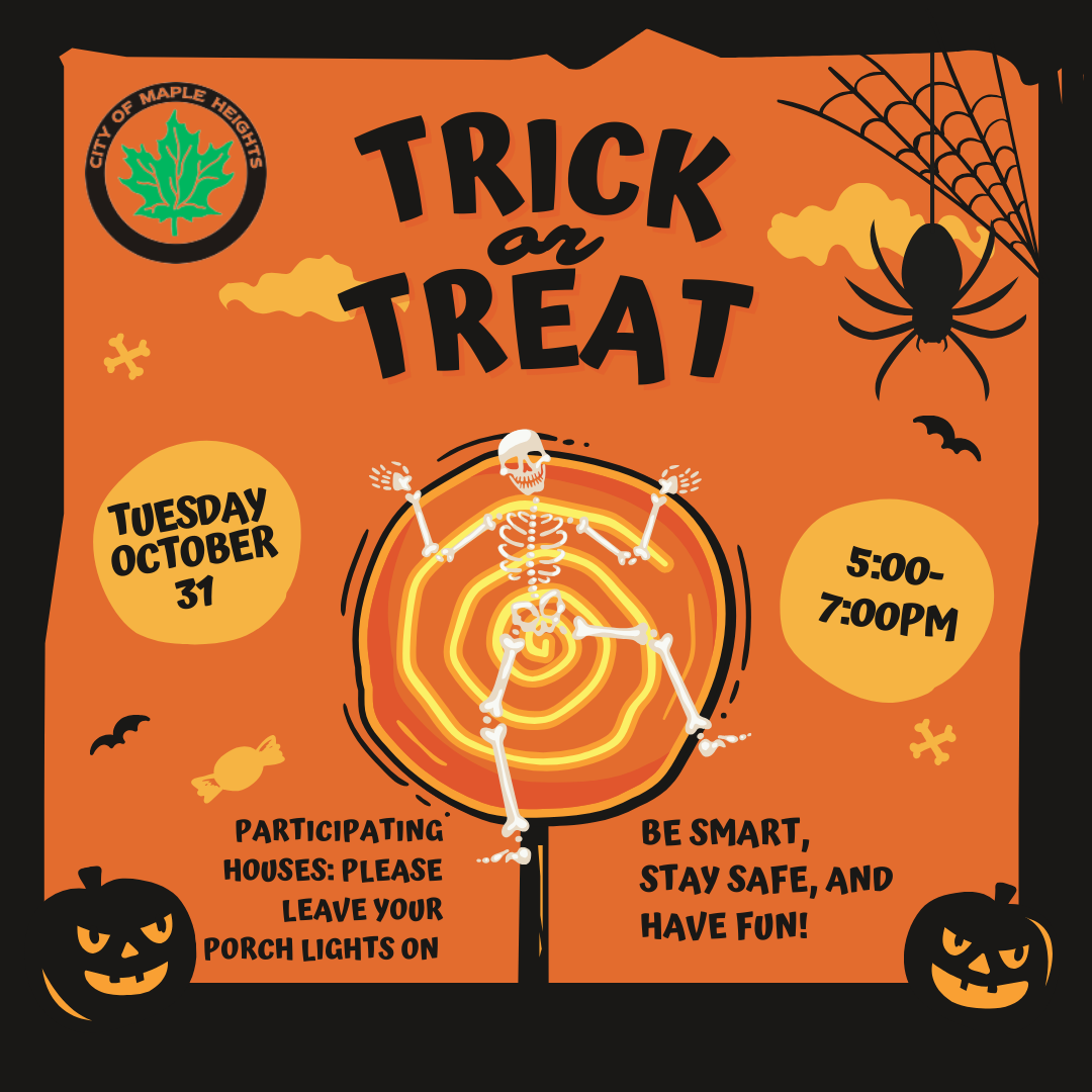 Columbia Heights 2023 Trick or Treat Map