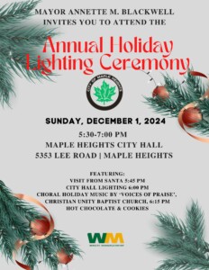 Annual Holiday Lighting Ceremony @ Maple Heights City Hall | Maple Heights | Ohio | United States